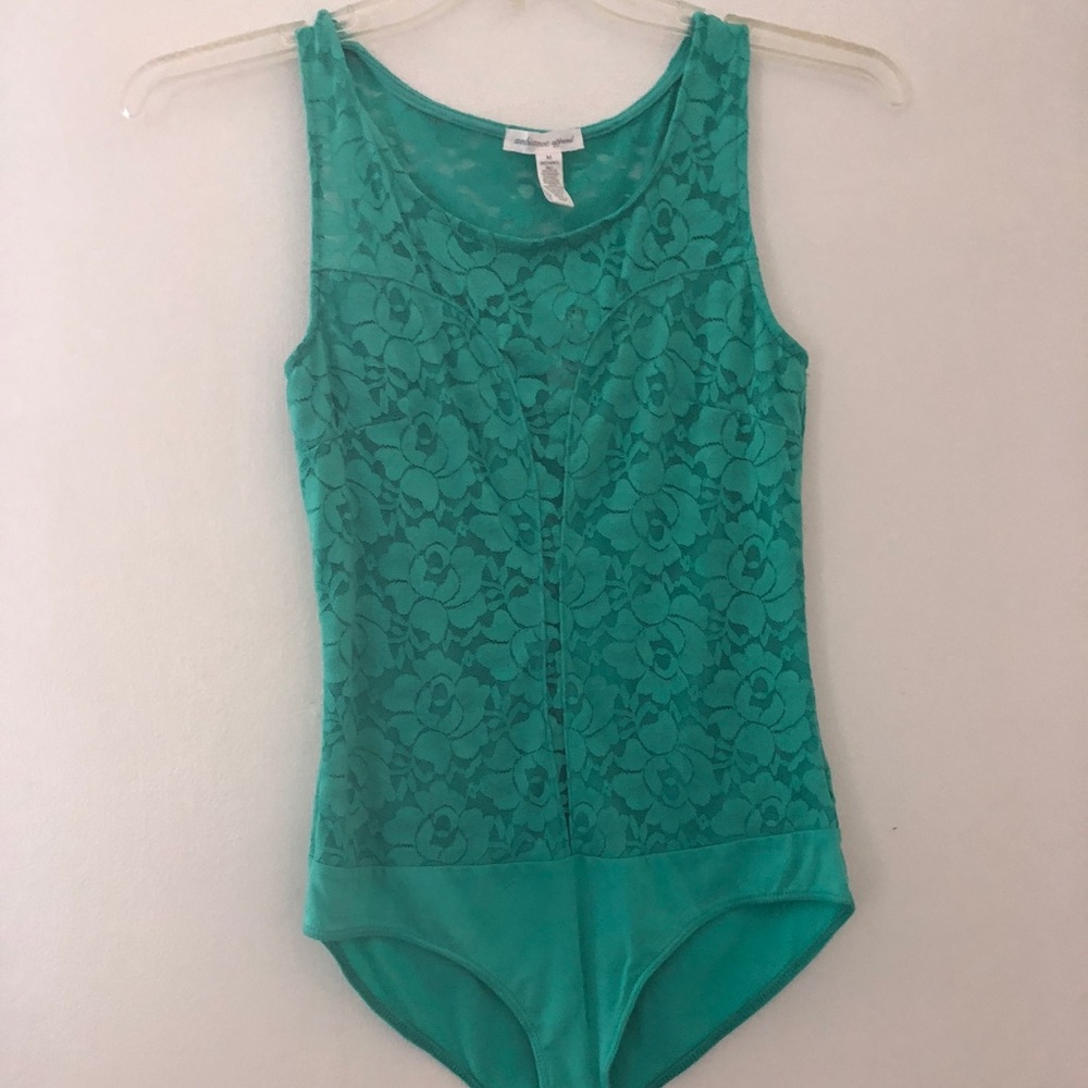 Green bodysuit